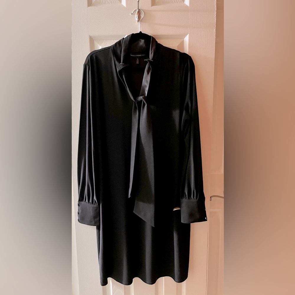 White House Black Market black special occasion dress size XL